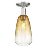 Brookhaven Almond 1 Light Semi Flush Mount 14.5 Inch Tall by Innovations - 716-1C-G480-6