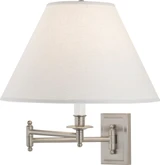Kinetic 1 Light Swing Arm Wall Light by Robert Abbey - 1504