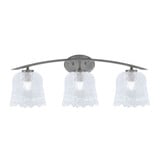 Kurve 3 Light Bath Bar 10.25 Inch Tall and 29.25 Inch Length by Toltec - 3723-1025-2925