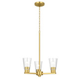 Stamos 3 Light Chandelier 15.5 Inch Tall and 18 Inch Wide by Kichler - 52435_1