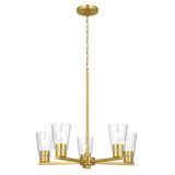 Stamos 5 Light Chandelier 15.5 Inch Tall and 24 Inch Wide by Kichler - 52436_1