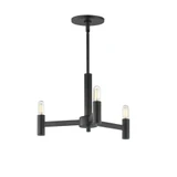 Emana 3 Light Chandelier 9.75 Inch Tall and 16.25 Inch Wide by Maxim - 21363