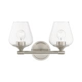 Willow 2 Light Vanity Light by Livex - 17472