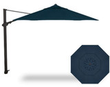 11.5 Foot Aluminum Manual Octagon Cantilever Umbrella by Treasure Garden - AG25TR