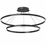 Circulo 97W 1 LED Chandelier 1.5 Inch Tall and 32 Inch Wide by Dainolite - CIR-3397C-5CCT