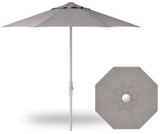 9 Foot Aluminum Twist Lift Octagon Market Umbrella by Treasure Garden - UM850