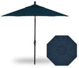 Starlux 9 Foot Crank Lift Octagon Market Umbrella by Treasure Garden - UM800LX