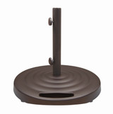 Monaco Cast Aluminum 100LB Round Umbrella Base by Treasure Garden - BKM100