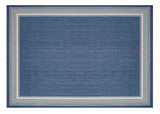 Seaside Harbor Blue Outdoor Rug 63 x 88 Inches by Treasure Garden - RG-253-099