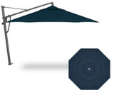 13 Foot Aluminum Manual Lift Octagon Cantilever Umbrella by Treasure Garden - AKZP13