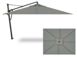 10x13 Foot Aluminum Manual Rectangle Cantilever Umbrella by Treasure Garden - AKZPRT