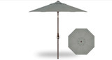 7.5 Foot Aluminum Glide Tilt Octagon Market Umbrella by Treasure Garden - UM977