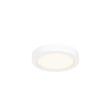 11W 1 LED 6 Inch Wide Round Flush Mount by DALS - CFLEDR06-CC