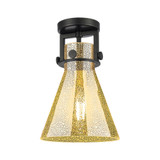Newton Cone 1 Light Flush Mount 12 Inch Tall and 8 Inch Wide by Innovations - 411-1F-G411-8_P