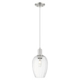 Preston 1 Light Cord Mini Pendant 6.25 Inch X 12.5 Inch Tall by Innovations - 716-1P-G457-6