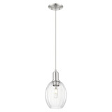 Preston 1 Light Cord Mini Pendant 6.25 Inch X 11.5 Inch Tall by Innovations - 716-1P-G459-6