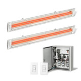 C Series Control Panel and 6000W Mounted Heater Bundle Inch by Infratech - 4072-CD60