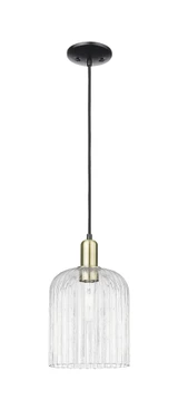 Bridal Veil 1Light Cord Mini Pendant 13.5 Inch X 8 Inch Wide by Innovations - 716-1P-G559-8_P