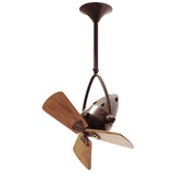 Jarold Direcional 3 Blade Ceiling Fan 16 X 16 Inch Wide by Matthews Fans - JD-WD
