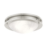 Ariel 2 Light 11 Inch Wide Flush Mount by Livex - 7057