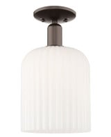 Bridal Veil 1 Light Semi Flush Mount 14 In and 8 In Wide by Innovations - 716-1C-G559-8_P