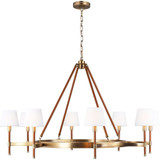 Katie 8 Light Oversized Chandelier by Visual Comfort Studio - LC1018
