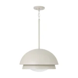 Jensen 1 Light Pendant 10.5 Inch Tall and 17.25 Inch Wide by Capital - 359211