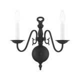 Williamsburgh 2 Light Wall Sconce by Livex - 5002
