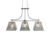 Corbello 3 Light Small Linear Island Pendant by Toltec - 1463-95-23-3625