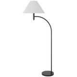 Mosley 1 Light Mini Arc Floor Lamp 65 Inch Tall and 19 Inch Wide by Cal - BO-3242FL