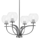 Cavella 4 Light Medium Chandelier by Toltec 3904-41 - 3904-41