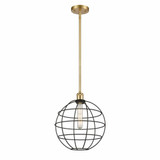 Lake Placid 1 Light Medium Stem Hung Pendant 12 Inch Wide by Innovations - 516-1S-LP-12