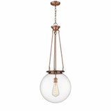 Beacon 1 Light Traditional Medium Pendant 15.75 Inch Wide by Innovations - 221-1P-G20-16