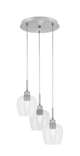 Array 3 Light Medium Pendant by Toltec - 1818-BN-12