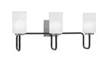 Sandia 3 Light Bath Vanity 11 Inch Tall and 25.25 Inch Length by Toltec - 6223-11-2525
