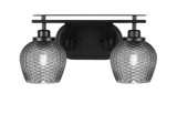 Odyssey 2 Light Bath Bar 8.25 Inch Tall and 16.75 Inch Length by Toltec - 2612-46-0