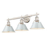 Orwell 3 Light Vanity Light by Golden - 3306-BA3