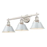 Orwell 3 Light Vanity Light by Golden - 3306-BA3