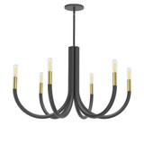Witri Trail 6 Light Large Chandelier - 303-BEL-1263193