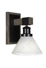Tacoma 1 Light Wall Sconce 10 Inch Tall by Toltec - 1841-7-10-