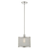 Industro 1 Light Small Pendant by Livex - 46212