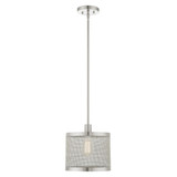 Industro 1 Light Small Pendant by Livex - 46212