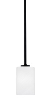 Atlas 1 Light Steel Mini Pendant 6.5 Inch Tall by Toltec - 4501-GP-300