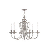 Caldwell 5 Light Medium Chandelier by Livex - 5165