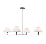 4 Light Oversized Chandelier by Meridian M100121 - M100121