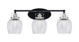 Easton 3 Light Vanity Light 26 Inch Length by Toltec - 1933-WHBN-4810