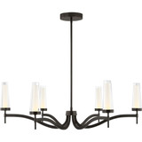Butler 5W 6 LED Chandelier 14 Inch Tall and 40 Inch Wide by Savoy House - 1-1464-6