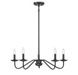 5 Light Large Chandelier by Meridian M100120 - M100120