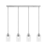 Edge 4 Light Linear Pendant 33 Inch Length by Toltec - 1156-4-925-33