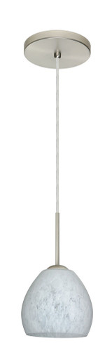 Bolla 1 Light Mini Cord Pendant by Besa - 1BT-BOLLA